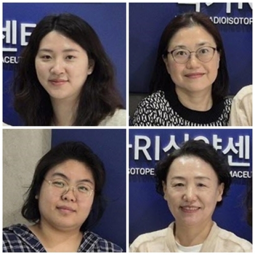 [분자영상 및 방사화학 분야] KIRAMS 최이슬, 이은상 연구원, 정혜경, 강주현 박사님