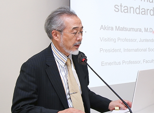 ISNCT 아키라 마츠무라 회장